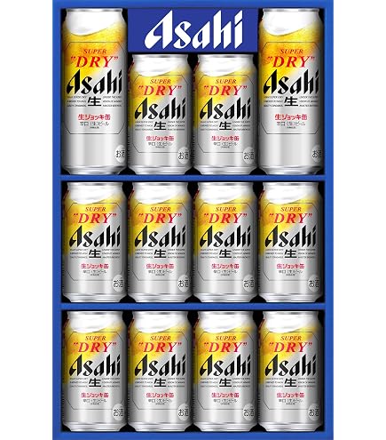 Amazon.co.jp: アサヒ生ジョッキ缶セット 340ml12缶セット【ギフト